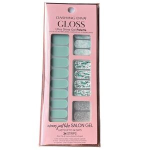 Dashing Diva Gloss Ultra Shine Gel Palette Desert Quartz 34 Strips